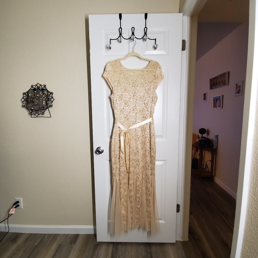 Cream Dress